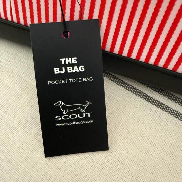 NWT Scout the BJ bag, red, black & white - Picture 2 of 6